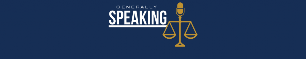 Generally Speaking, a podcast series presented by the Knox County ...